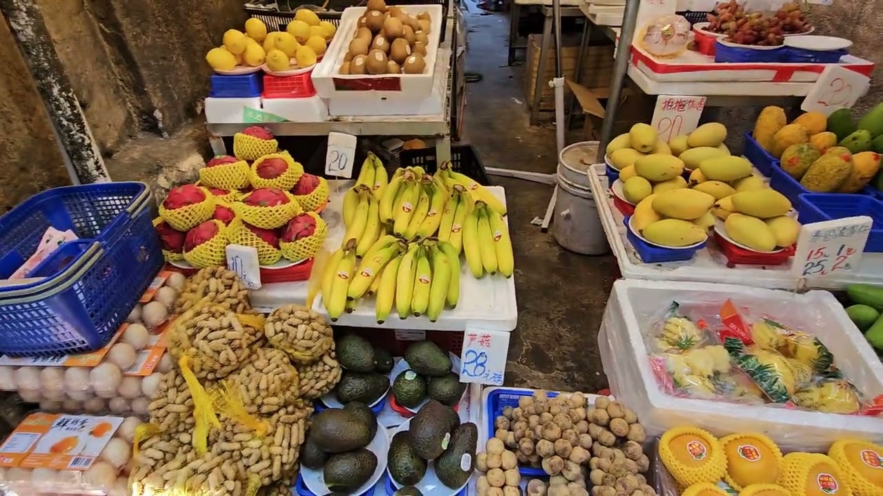 ตลาดว่านใจ๋ที่ฮ่องกง
