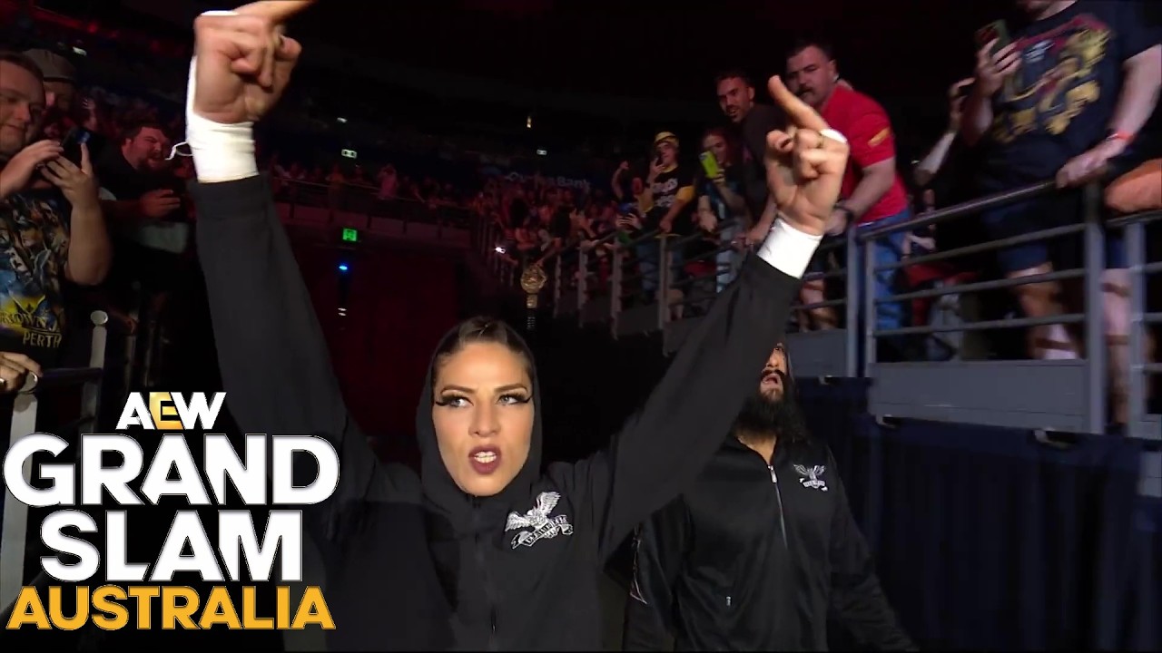 Marina Shafir & Wheeler Yuta Entrance - AEW Grand Slam Australia, February 14, 2026