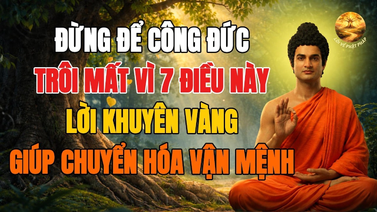 Đừng Để Công Đức Trôi Mất Vì 7 Điều Này - Lời Khuyên Vàng Giúp Phật Tử Lớn Tuổi Chuyển Hóa Vận Mệnh.