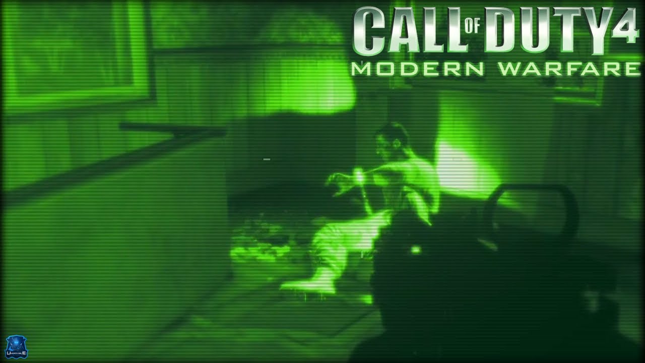Call of Duty 4: Modern Warfare Campaign - Act I - Night Vision Mission #4 (Blackout)