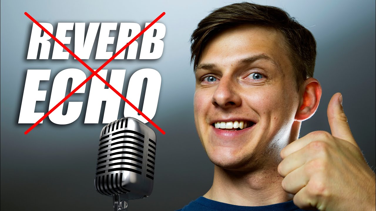 How to record SOUND without REVERB or ECHO | Audio Recording Tips
