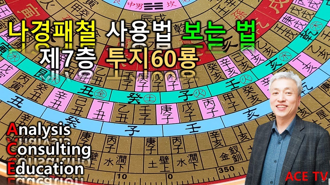 [부동산풍수연구] 나경패철 사용법 보는 법 7층 투지60룡ㅣ서경대 대학원 외래교수ㅣ협회 상담위원/전임교수 ACE 안호형 박사