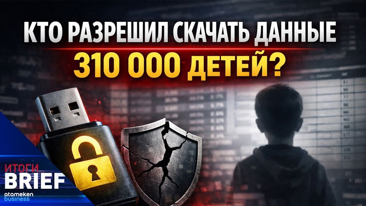 Цифровой рэкет? Кто дал команду на массовое скачивание данных школьников? | Итоги Brief | 09.01.2025