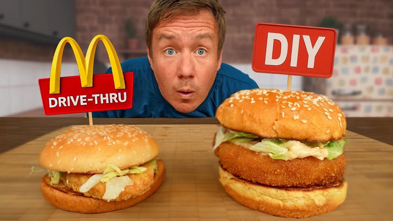 DIY McChicken Sandwich