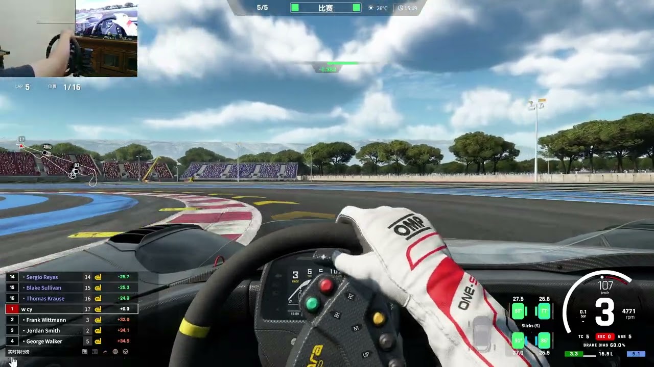 Assetto Corsa EVO 0.5.3 | Paul Ricard 1A-V2 | Dallara EXP Race | MOZA R12 V2