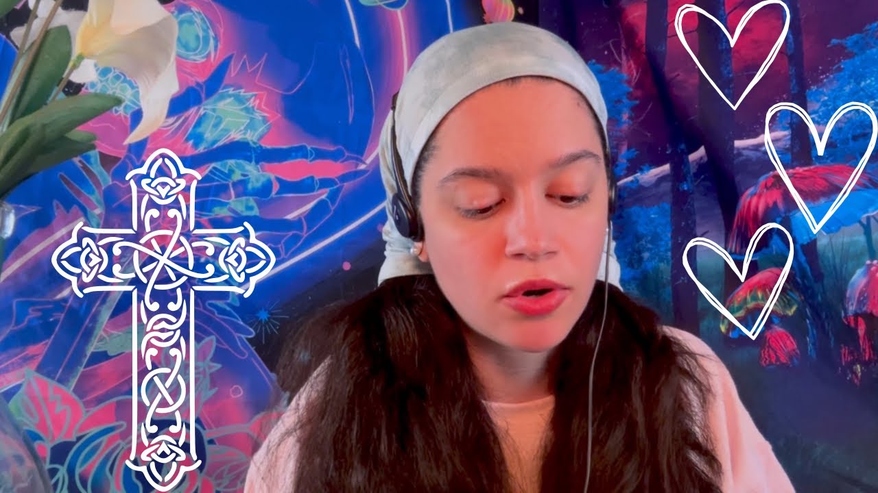 asmr • reading Bible verses about love and marriage for Valentine’s Day 💞☦️