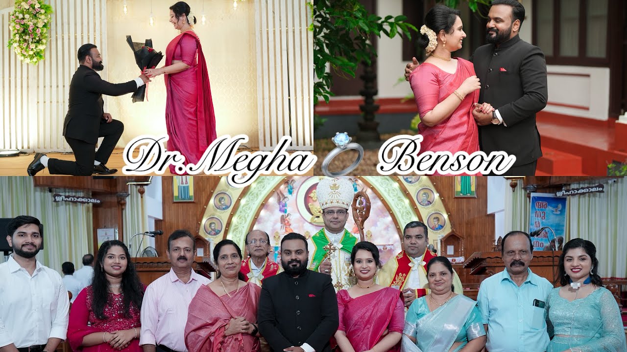 💍 Christine’s Engagement Full Video of Dr.Megha❤️Benson.Engagement Ceremony | Family Moments 🤍