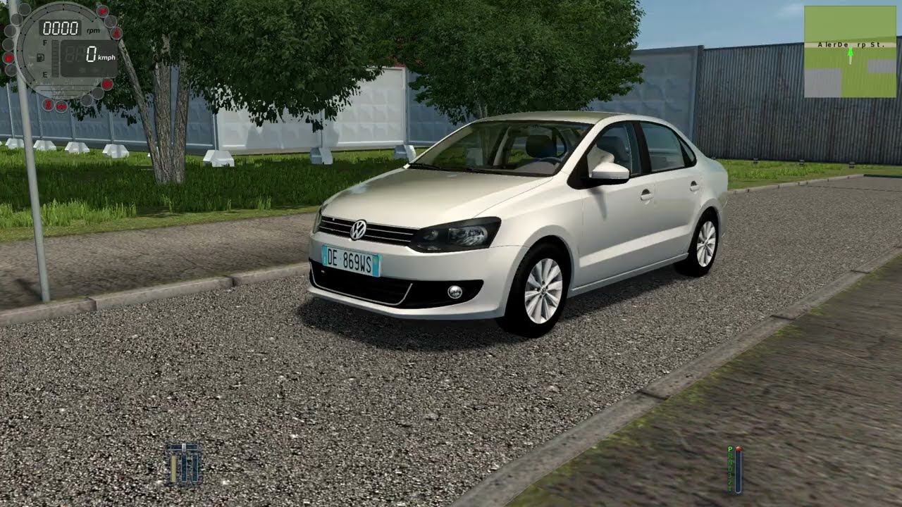 Volkswagen Polo Sedan 1.6 İ  Test Drive City Car Driving