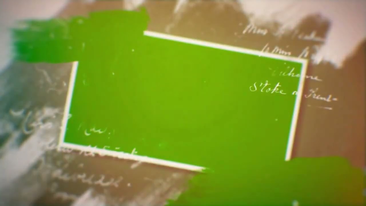 Transition photo Fond Vert
