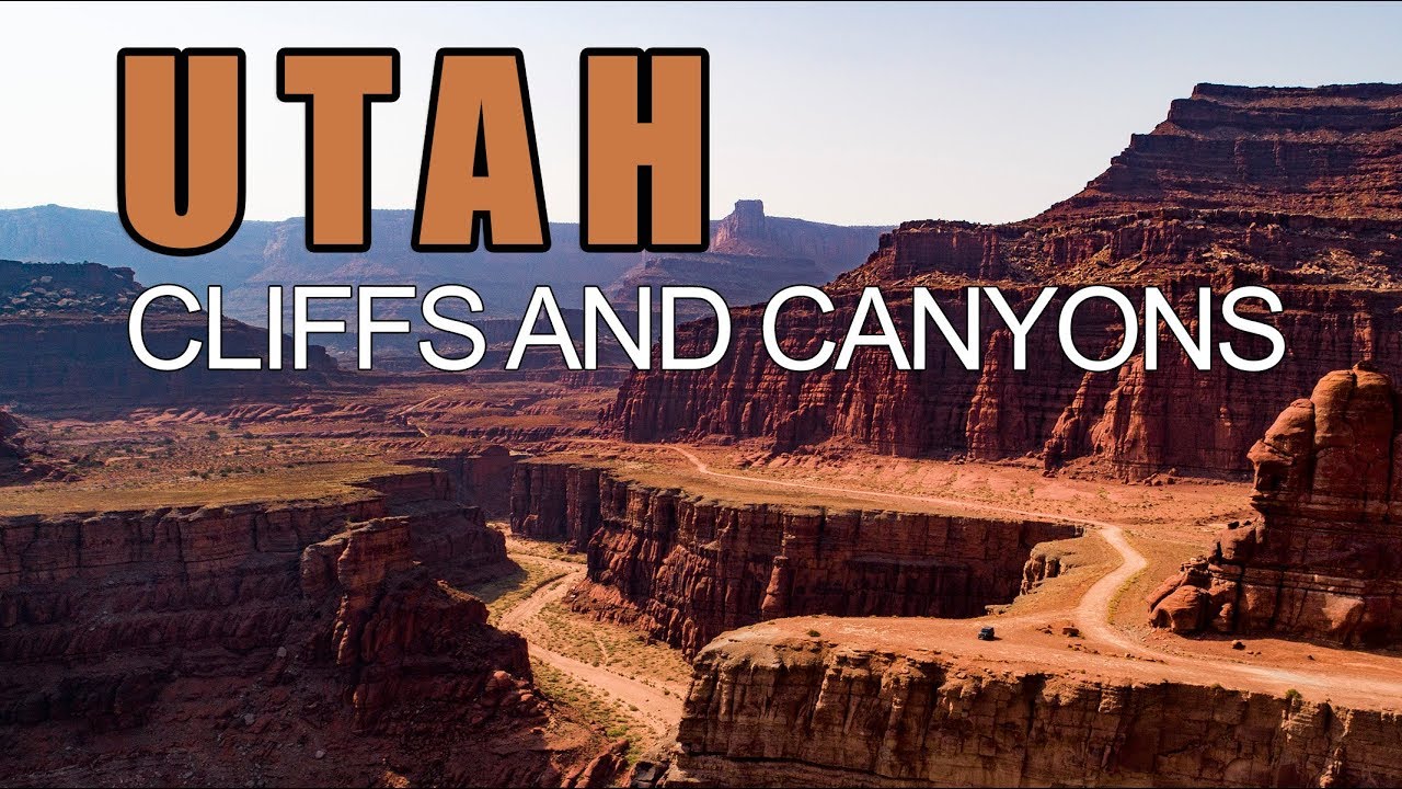 Moab, Utah sights by drone.  (4K)