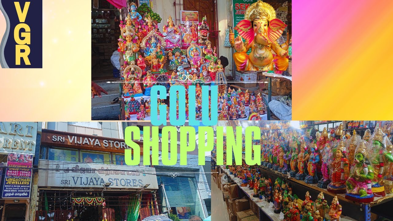 நவராத்திரி கொலு பொம்மைகள் வாங்க போலாமா ?Mylapore|New Doll collection| Golu bommai shopping|