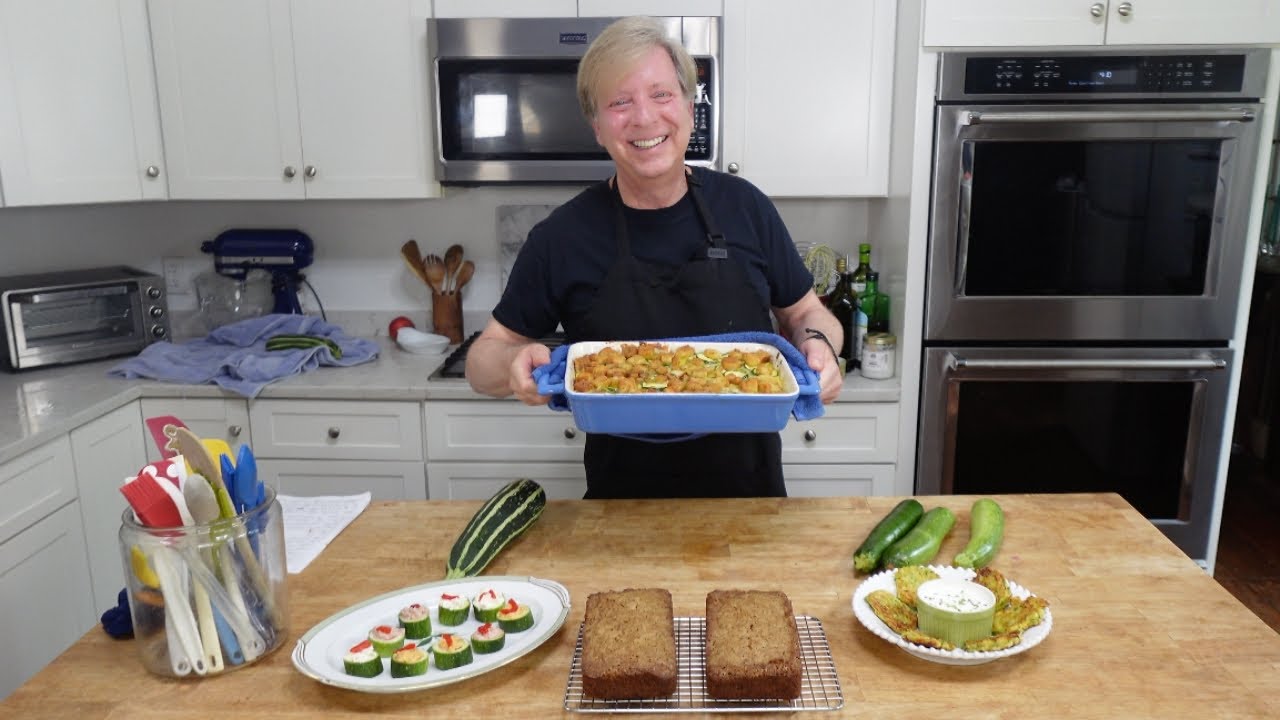 Making FOUR Delicious Zucchini Recipes To Celebrate the Bounty!