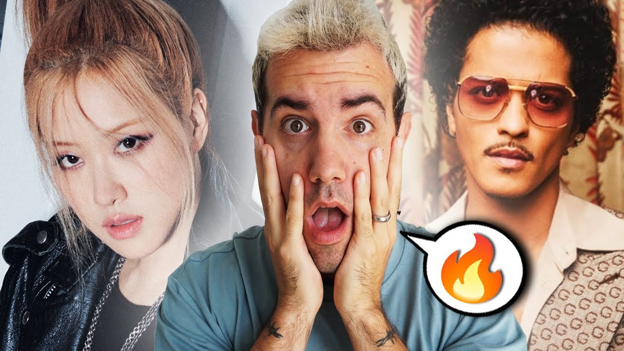 que BONIKOS!! 😍😍😍 REACCIÓN a ROSÉ & Bruno Mars - APT. 🤯🔥