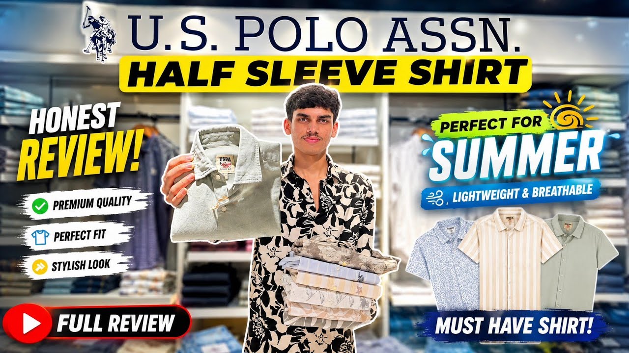 Recenzja lnianej koszuli z kr&oacute;tkim rękawem U.S. Polo Assn. | Idealna koszula na lato?
