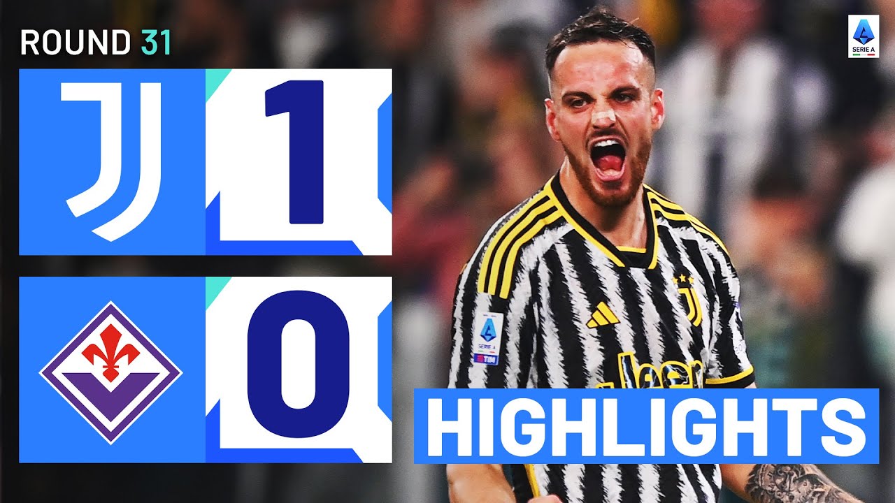 JUVENTUS-FIORENTINA 1-0 | HIGHLIGHTS | Gatti header seals Juve&rsquo;s first win in five | Serie A 2023/24