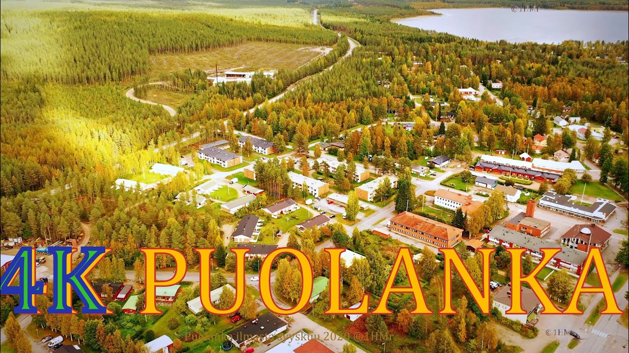 PUOLANKA  Suomi ilmasta 4K drone  video