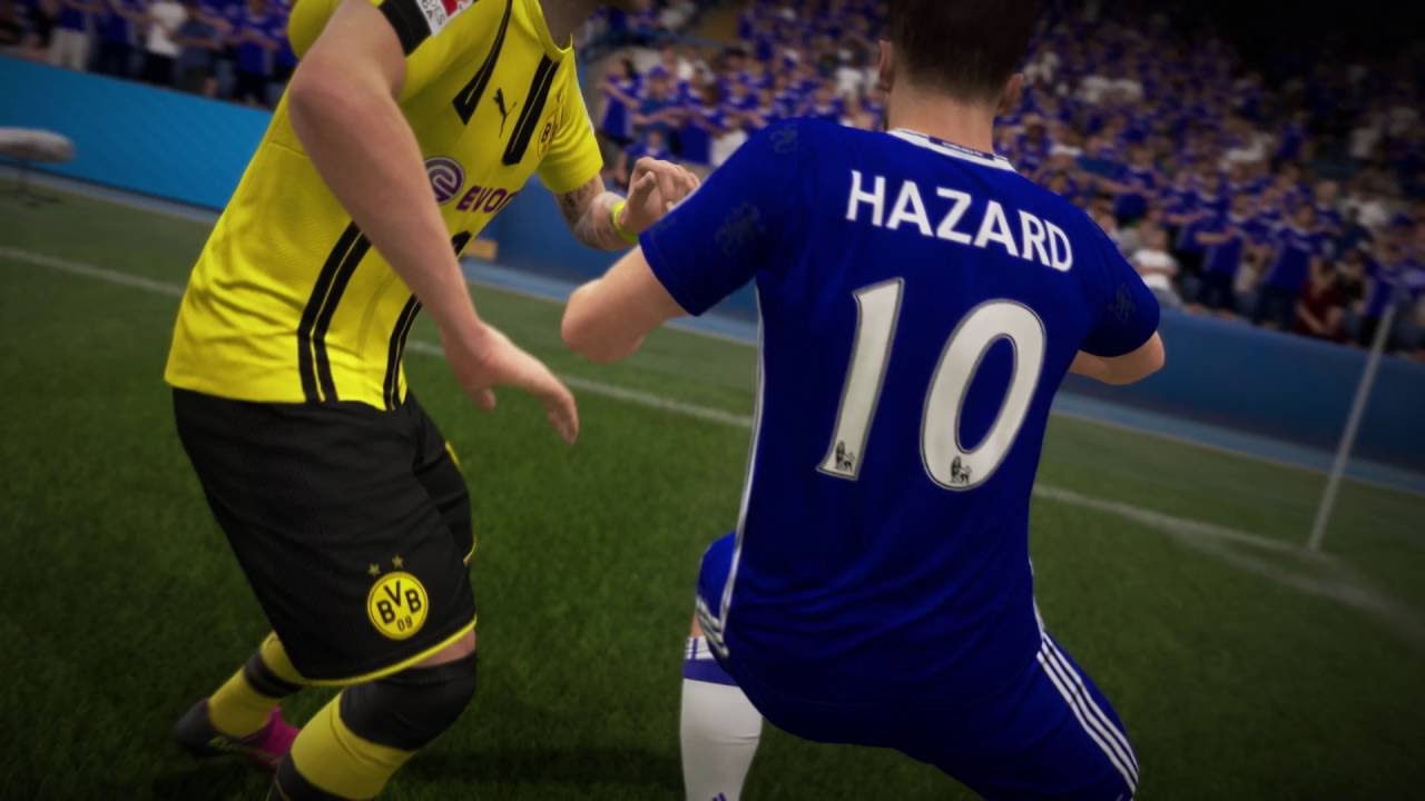 FIFA 17 disponible sur PS4 - Une Physique Remani&eacute;e - Eden Hazard