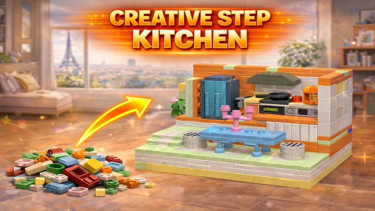Creative Step Kitchen Kitchen & Bath Zone | Buildit 303 Pieces