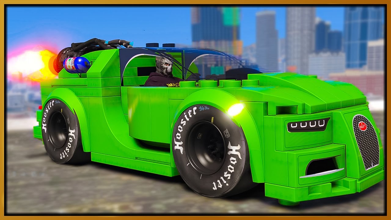Ролевая игра GTA 5 — JET POWER LEGO CAR TROLS COPS | RedlineRP