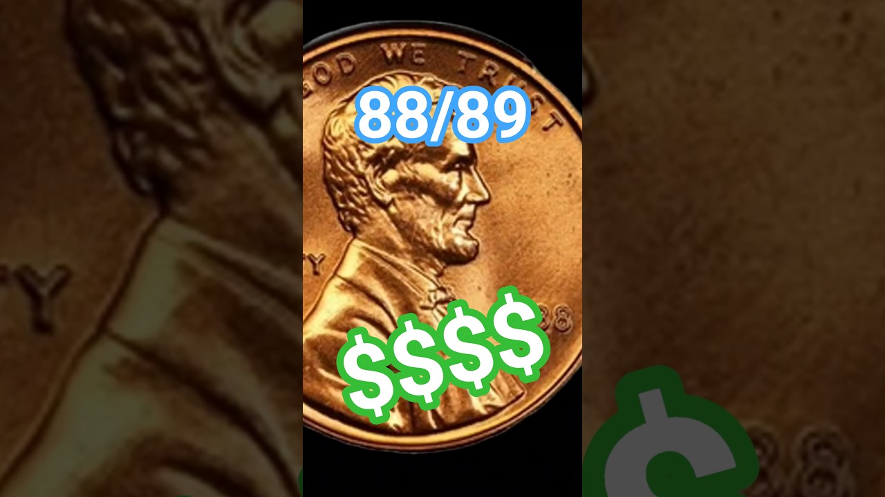 TRANSITION ERROR! 1988 Reverse of 1989 Penny #money #trending #shorts #news #today