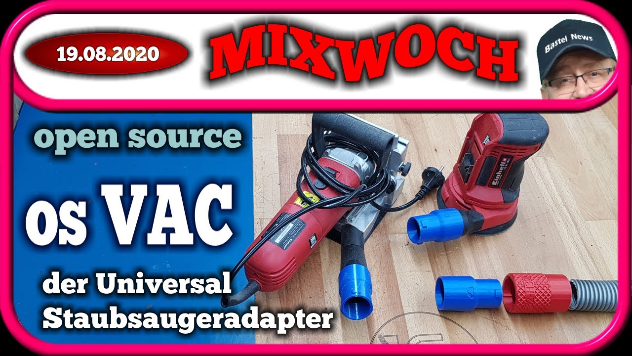 osVAC Adapter - Der Universal-Staubsaugeradapter ein Open Source Projekt