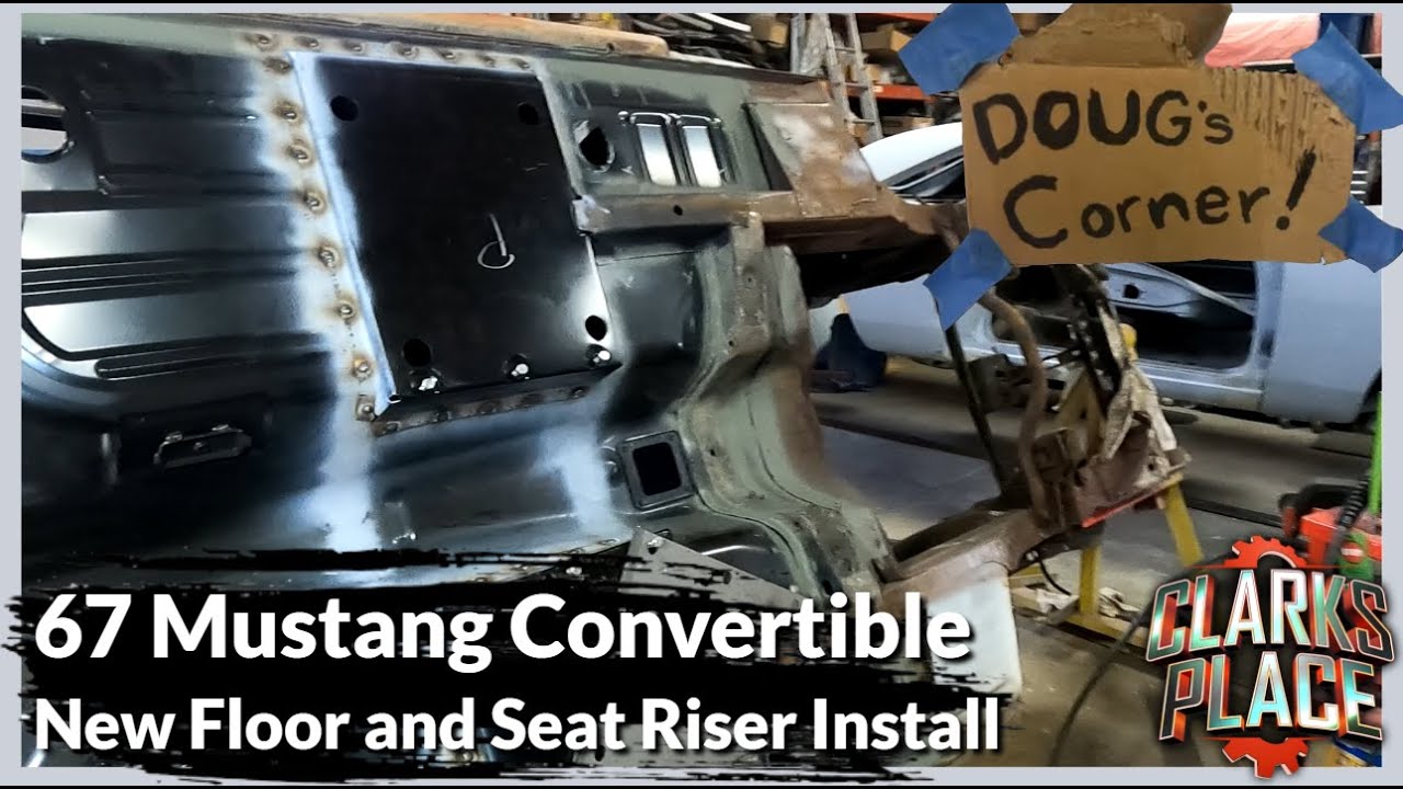 67 Mustang Convertible Floor Pan Removal and Install