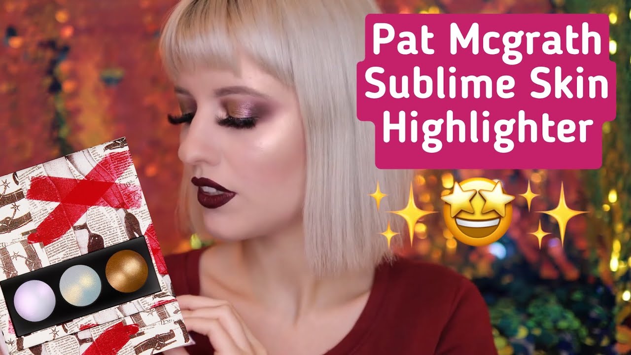 Палетка хайлайтеров Pat McGrath Labs Sublime Skin Highlighting Trio | Свотчи, Нанесение, Обзор
