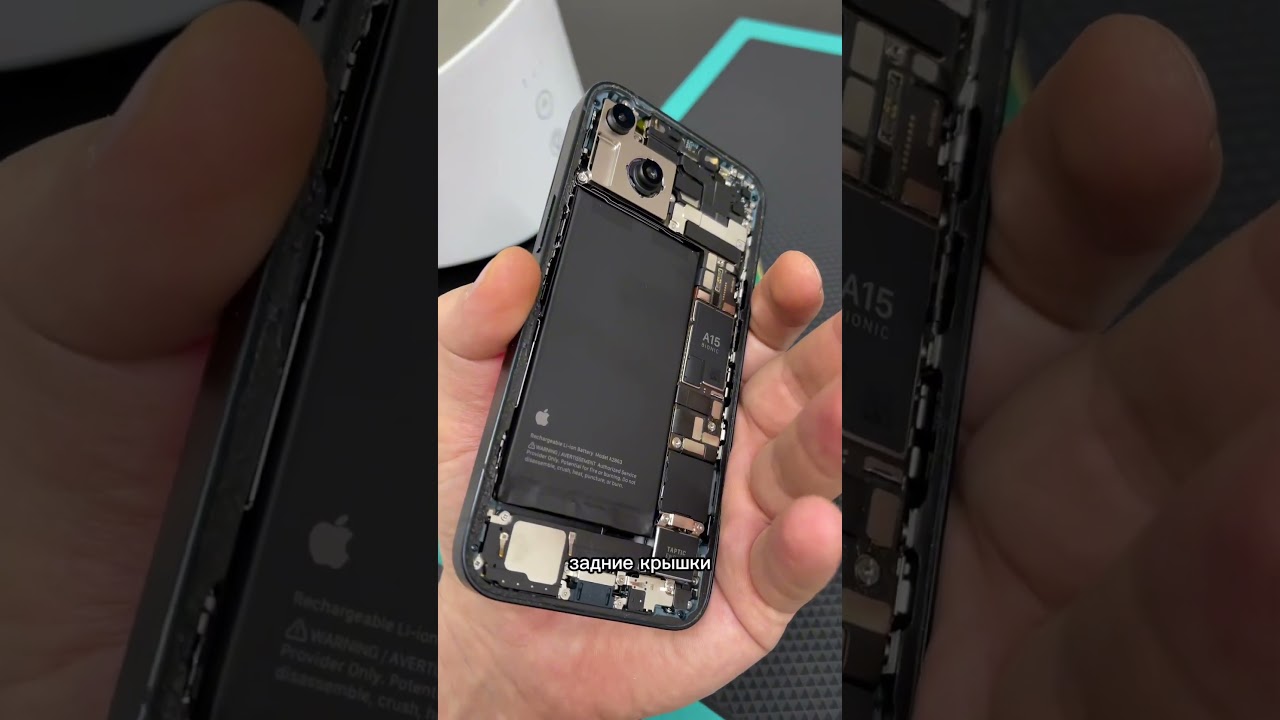 Замена экрана iPhone 14. Трутон и автояркость будут работать  #truetone  #iphone #ремонтайфонов