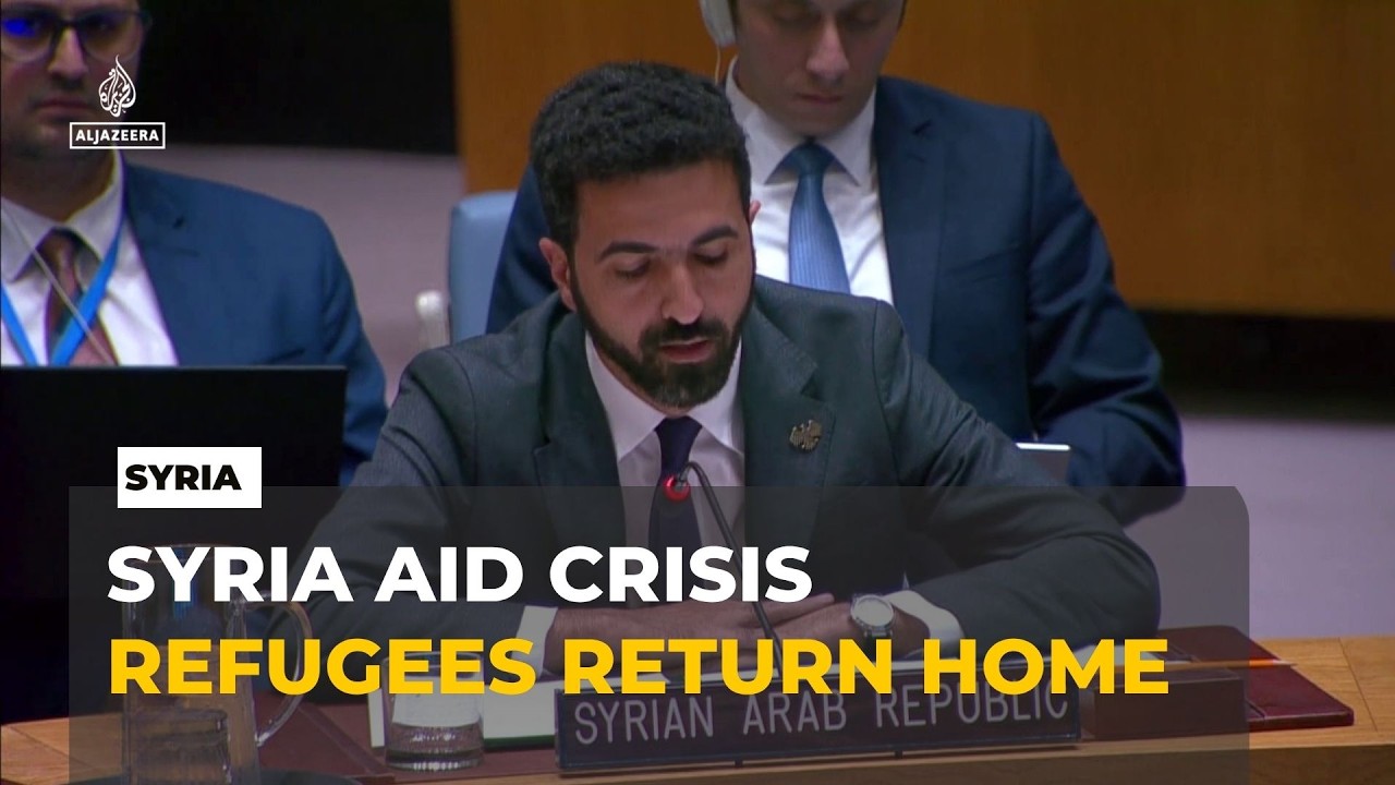 UN warns Syria aid crisis worsening as refugees return amid regional instability