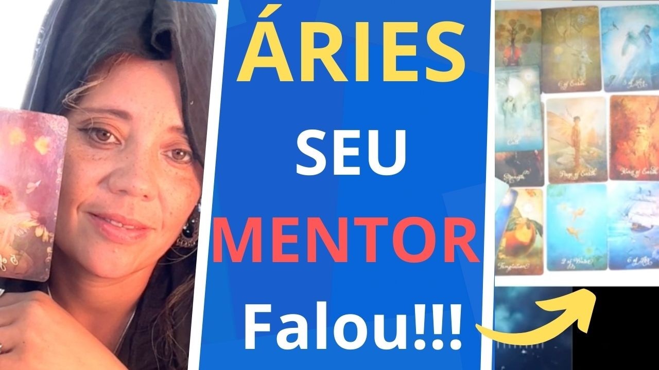 ÁRIES, O SEU MENTOR FALOU COMIGO!!!