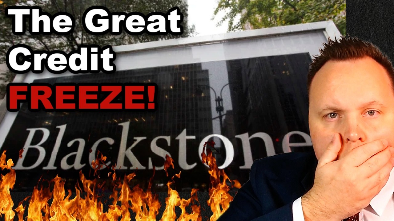 Blackstone замораживает вывод средств на фоне массовой ПАНИКИ инвесторов