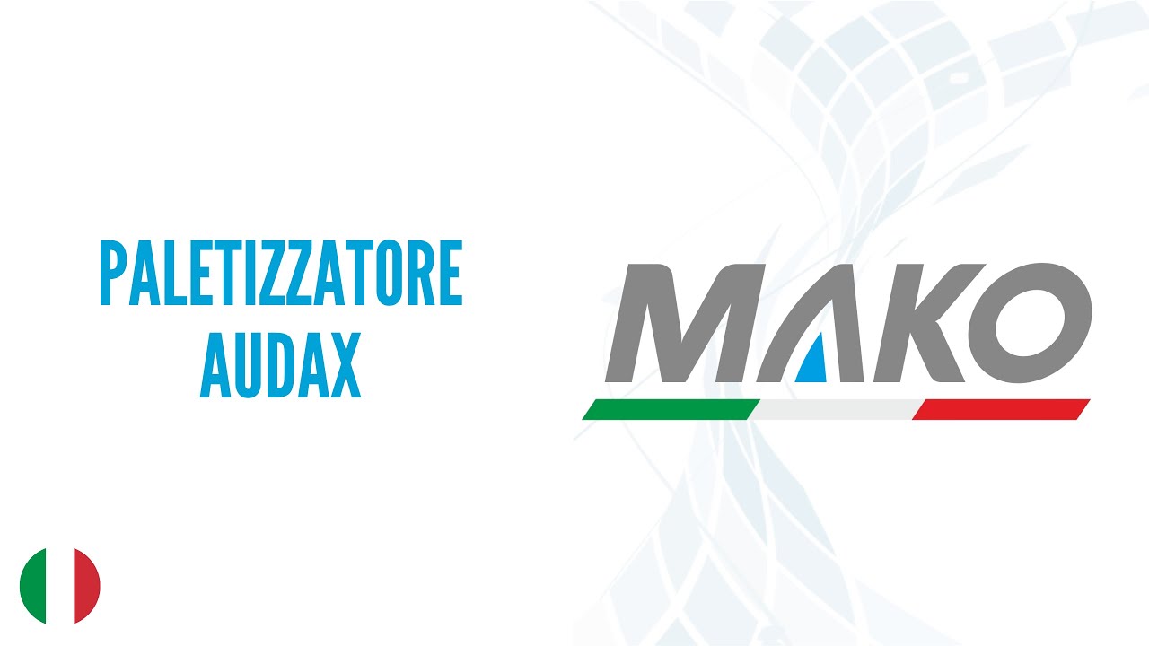 Mako S.r.l. Paletizzatore AUDAX