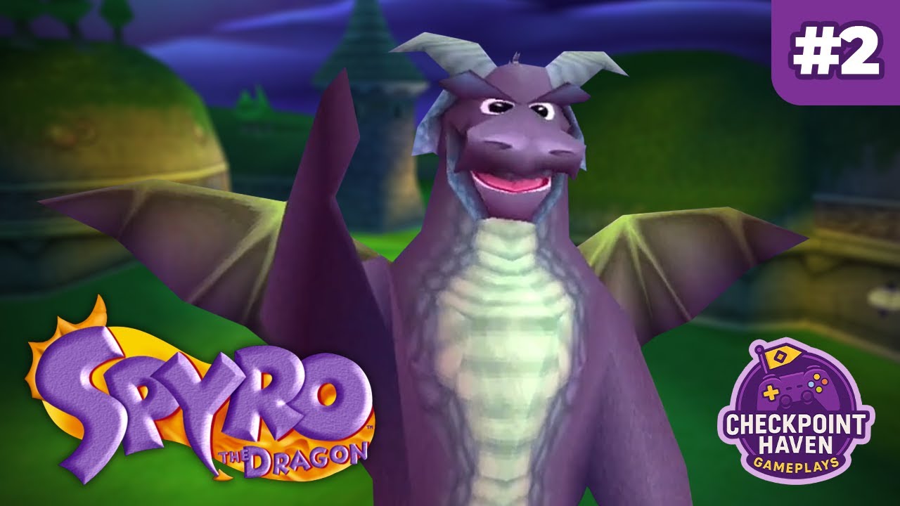 Spyro The Dragon (PS1) | Parte #2 – Hoyo Oscuro y Plaza Mayor