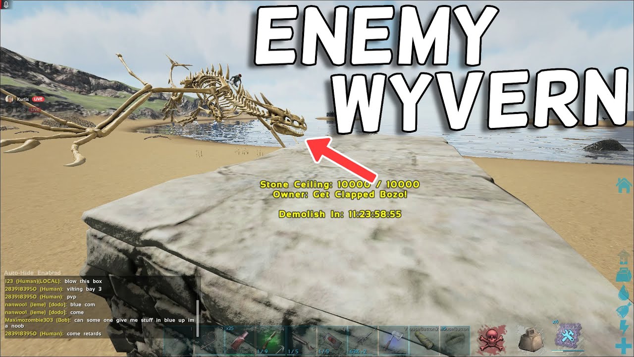 Я пытался взять с собой плот с турелью в PvP... ARK Small Tribes