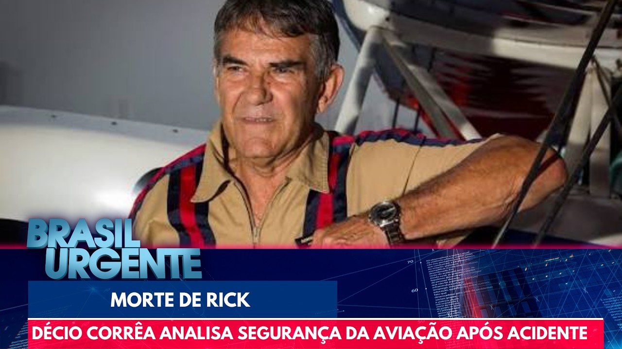 D&eacute;cio Corr&ecirc;a comenta queda do helic&oacute;ptero que levava Rick | Brasil Urgente