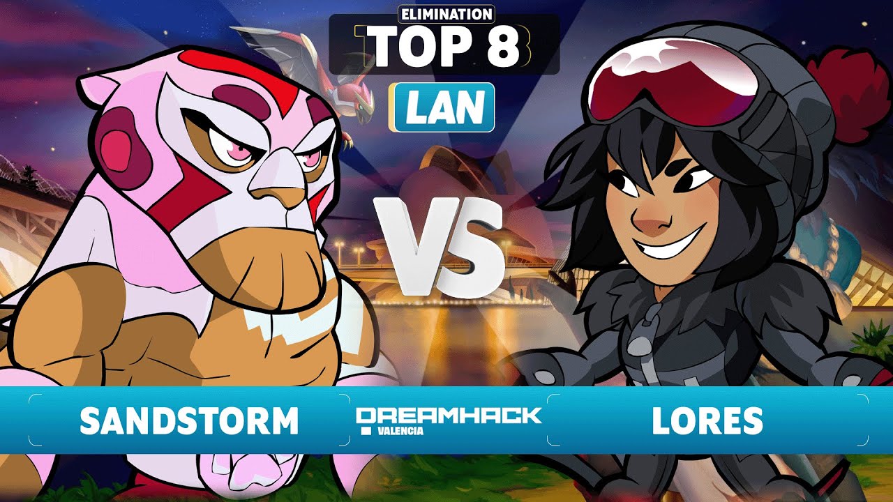 Lores vs Sandstorm - Elimination Top 8 - Dreamhack Valencia 2023 - LAN 1v1