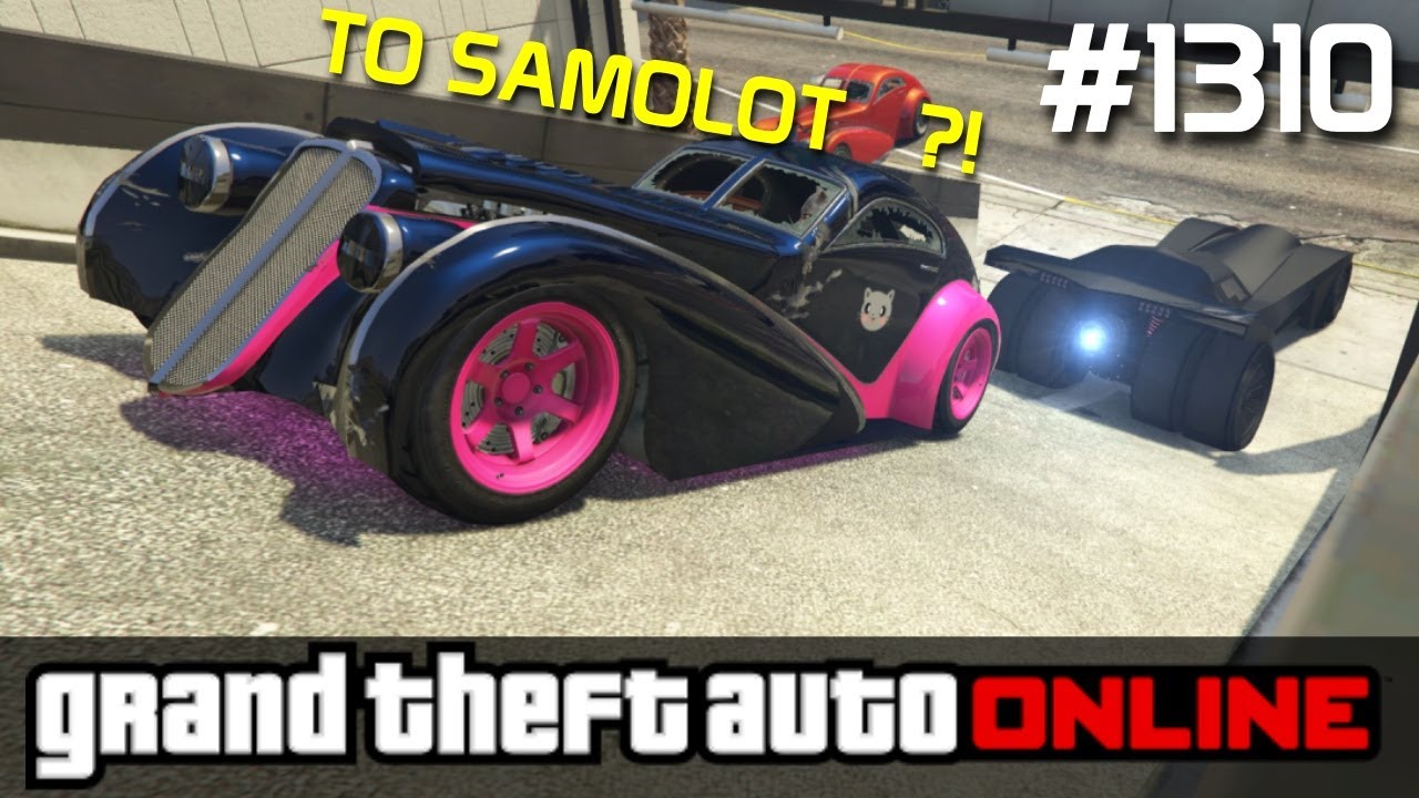 GTA 5 PC Online Po Polsku [#1310] BATMAN dmucha Z-Type - to SAMOLOT?!  /z Bertbert & Skie