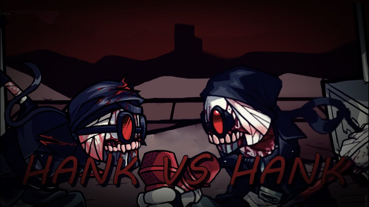 FNF EXECUTIVE DISTORTION COVER - GUNFIGHT BUT OLD HANK VS VIP HANK