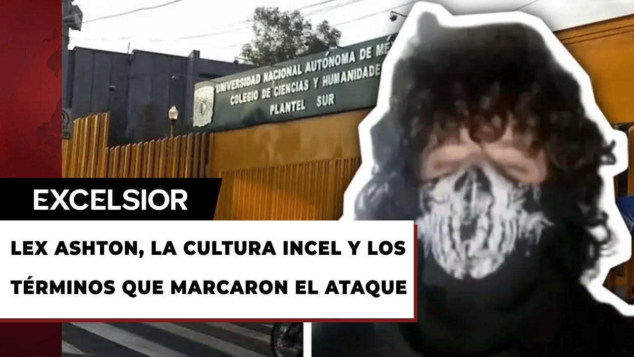 CCH Sur: Lex Ashton, la cultura incel y los términos que marcaron el ataque