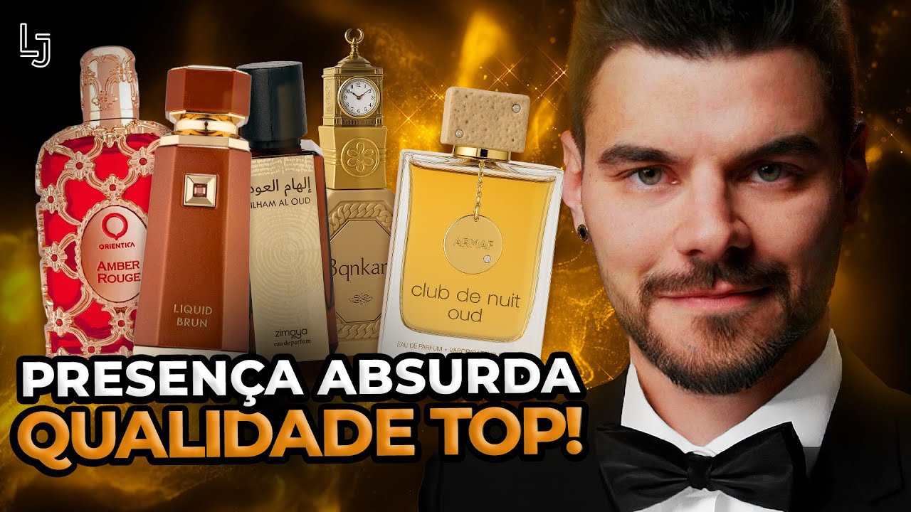 Modo BESTA ATIVADO! Perfumes ÁRABES com EXPLOSÃO e PRESENÇA absurda! Fixam Muito com QUALIDADE D+