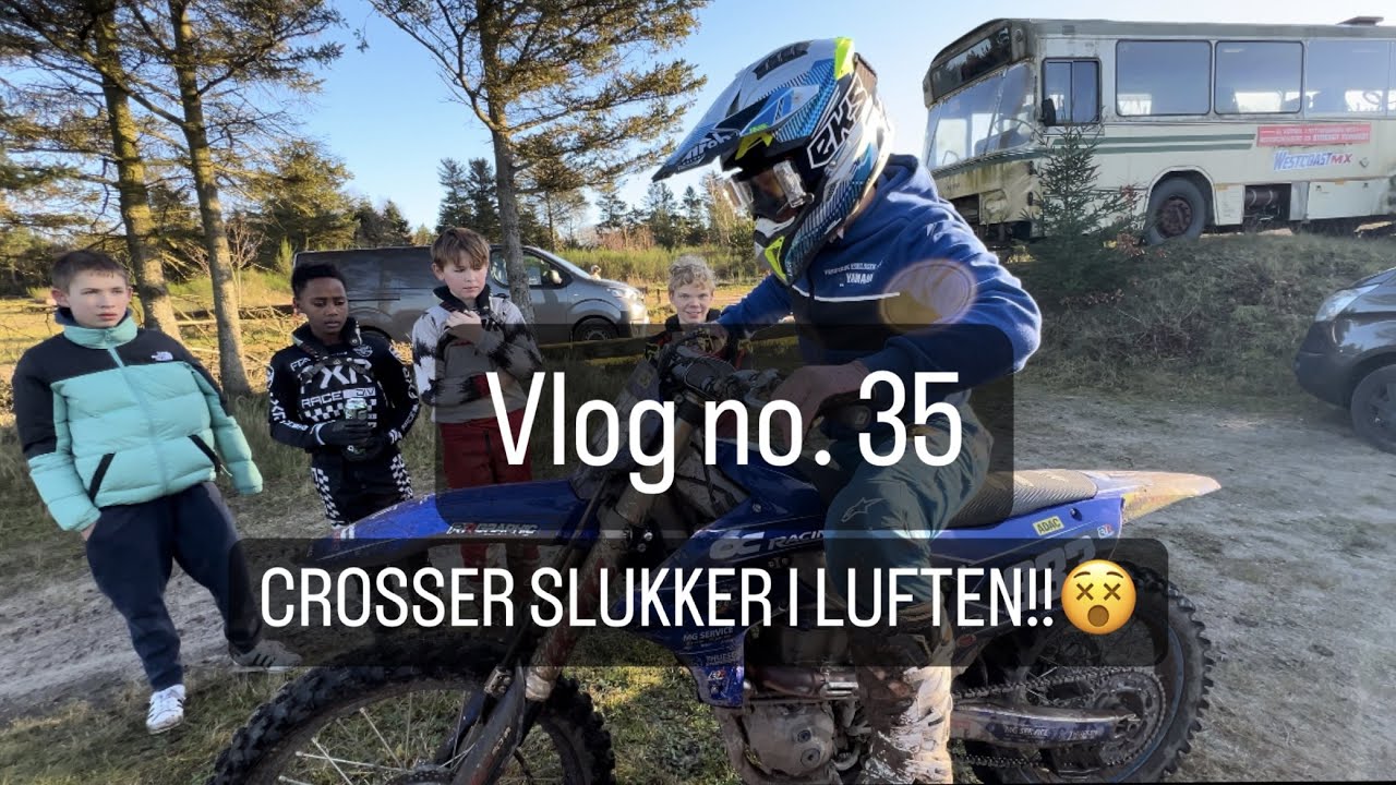 CROSSER SLUKKER I LUFTEN! - MX VLOG NO. 35