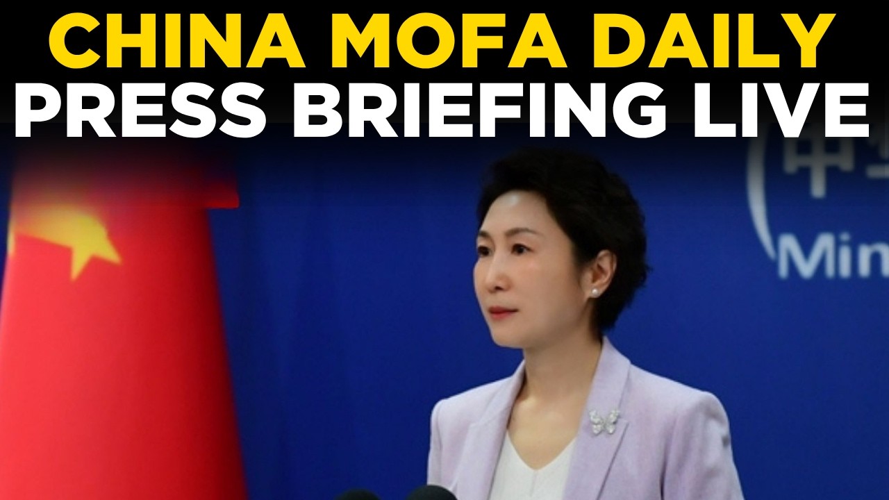 CHINA MOFA BRIEFING LIVE|Beijing Slams India-Japan Defense Pact; Warns Against 