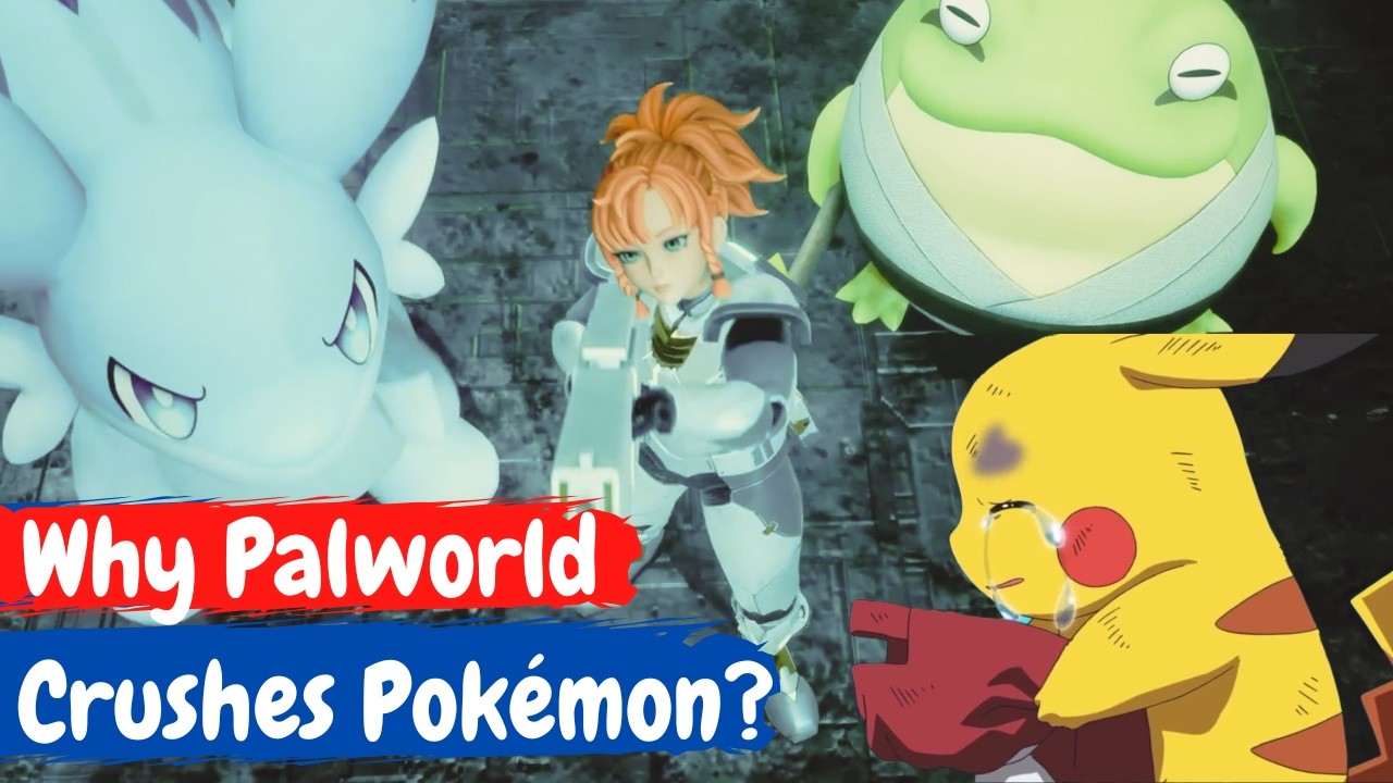 Почему Palworld лучше, чем Pokémon — споры и правда!