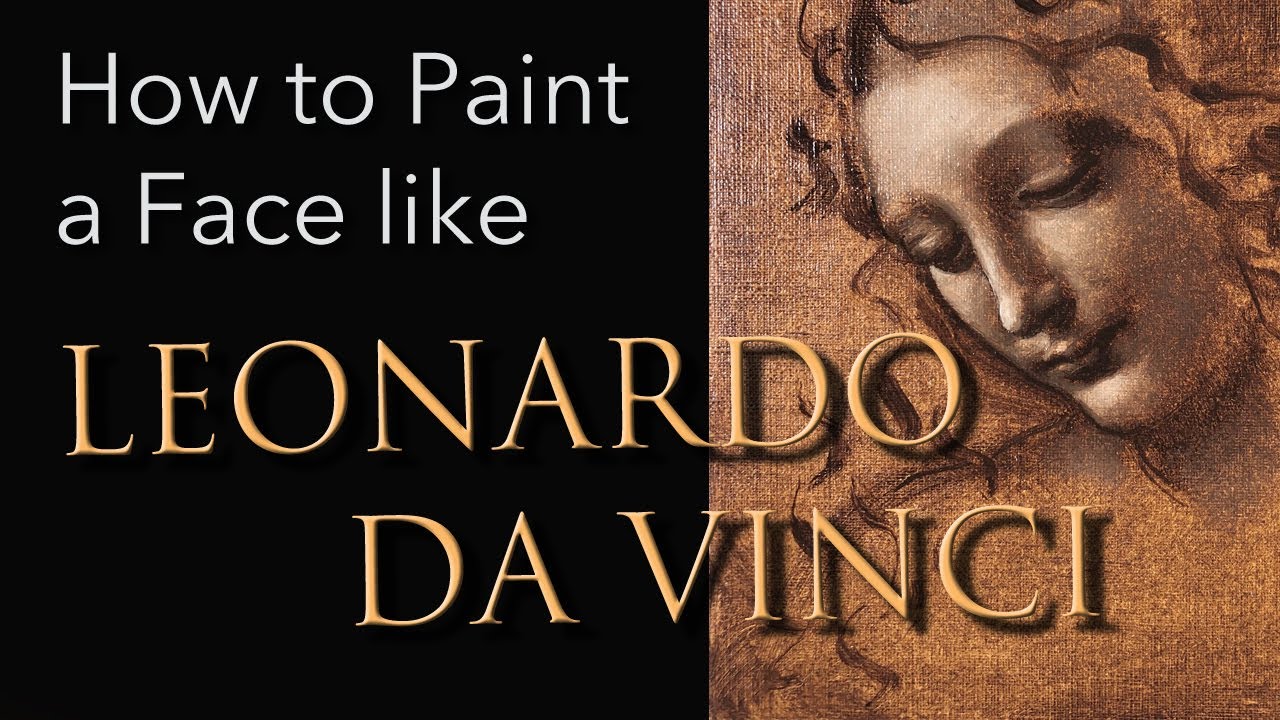Leonardo da Vinci Master Copy in Oils