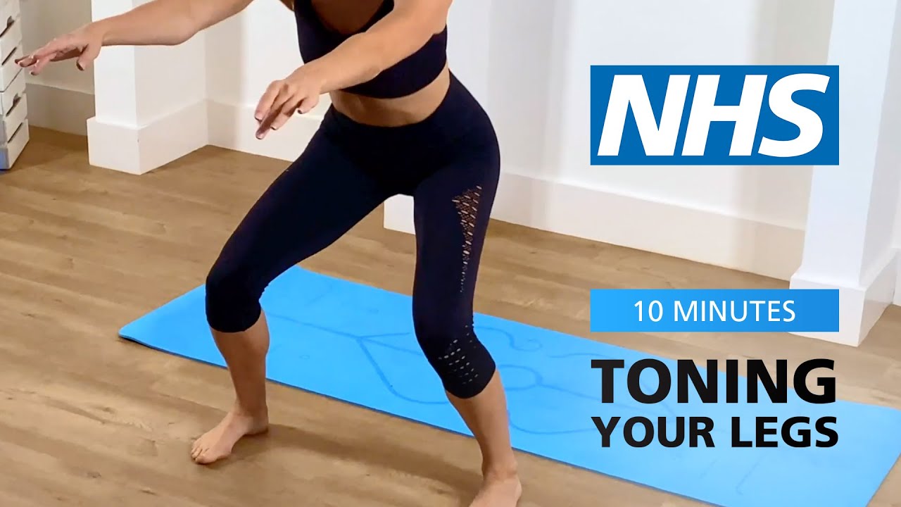 Toning your legs - 10 minutes | NHS