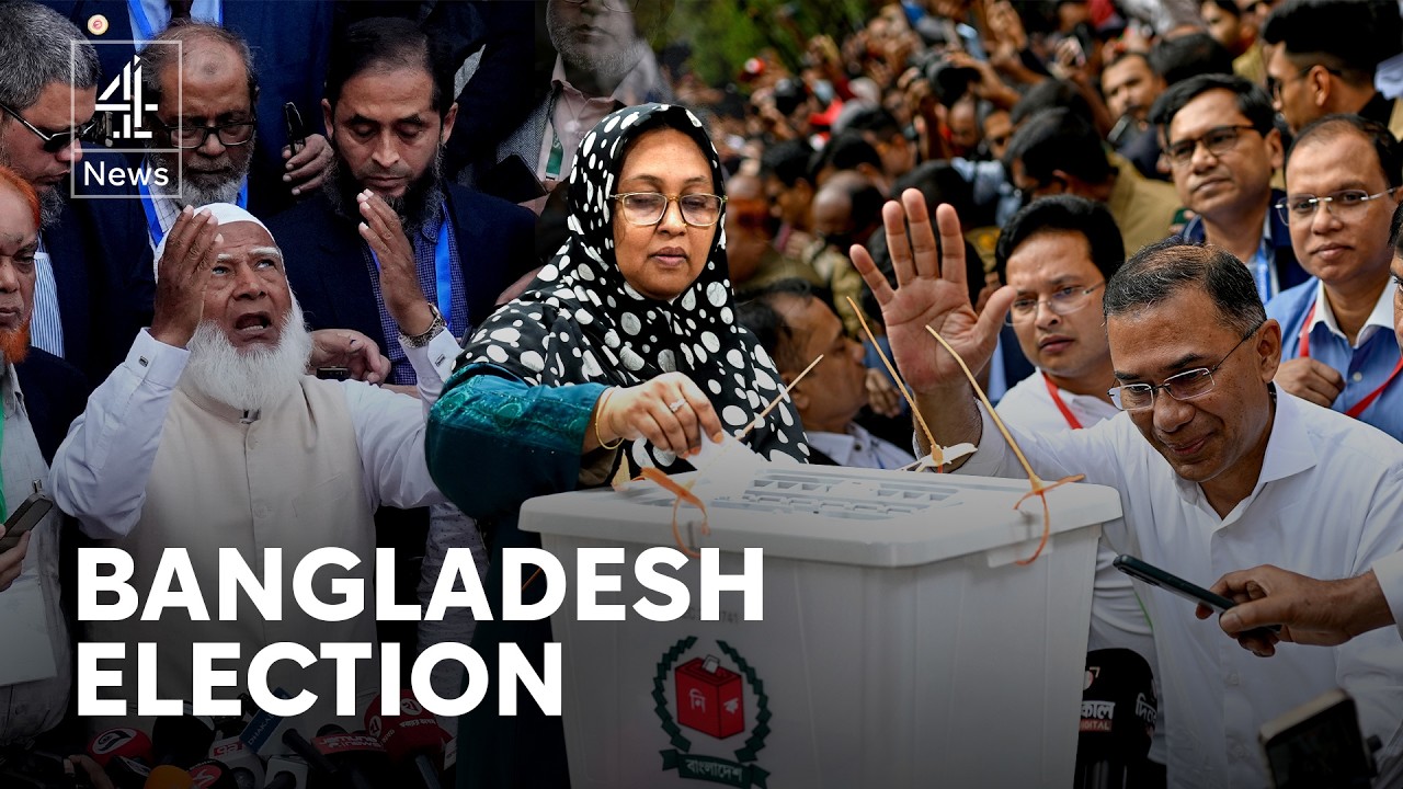 Bangladesh election - first free vote since student protests