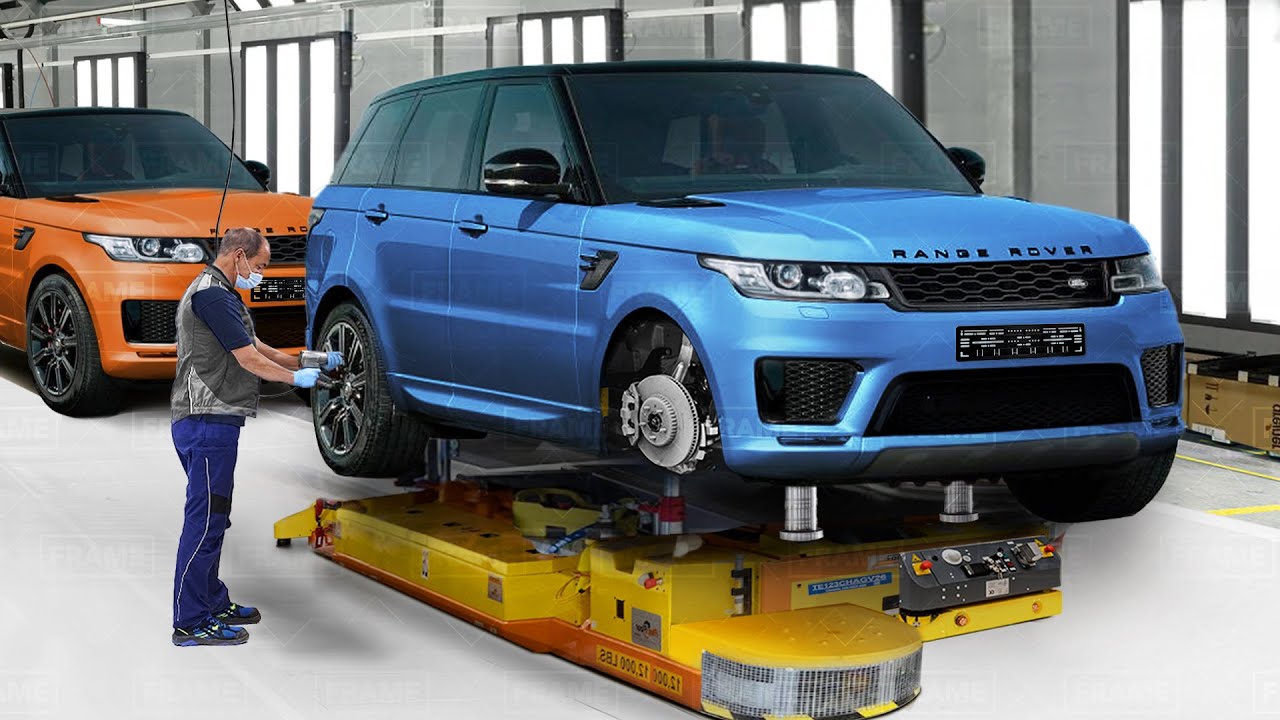Inside Multi Billion $ Range Rover Factory Producing Luxurious SUV - Production Line