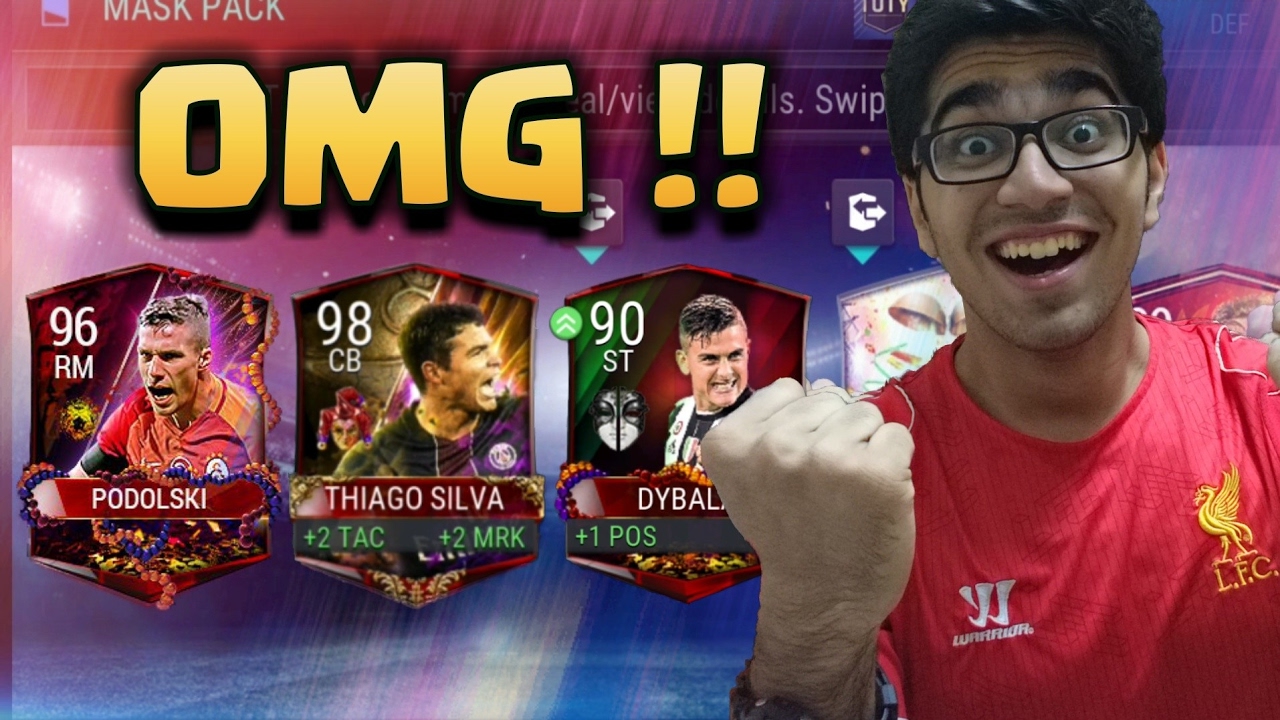 FIFA Mobile ~ INSANE 92 + CARNIBALL ELITE PULLS ! FIFA Mobile 17 Mask Packs + Party Packs Opening