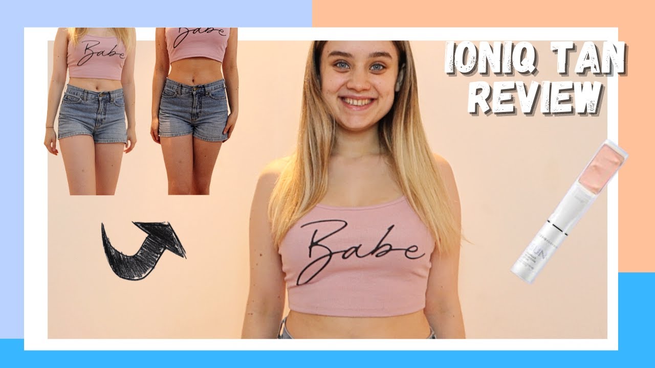 TESTING IONIQ SKINCARE FAKE TAN FOR THE FIRST TIME FIRST IMPRESSIONS IONIQ DARK TAN FAKE TAN REVIEW