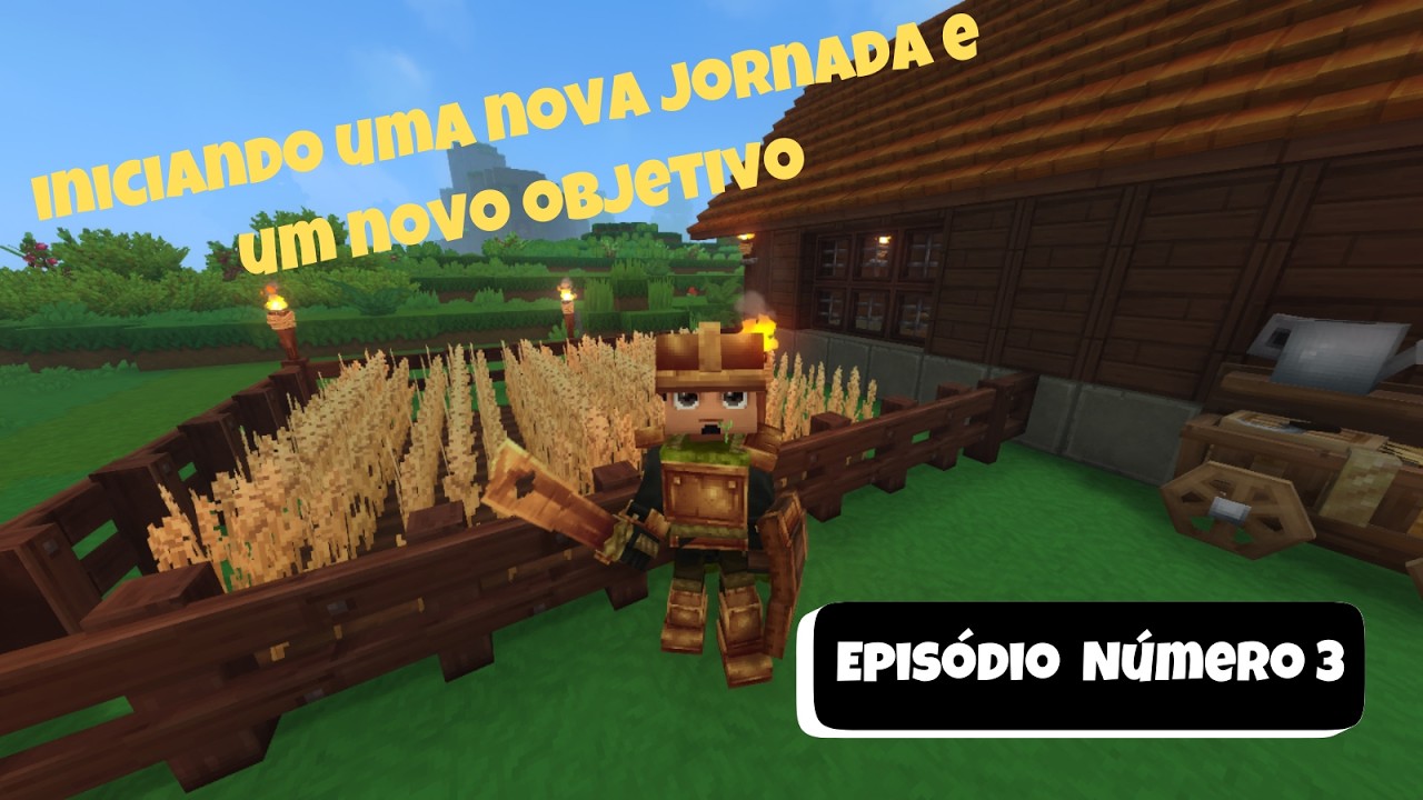 INICIANDO UMA NOVA JORNADA e um novo objetivo
